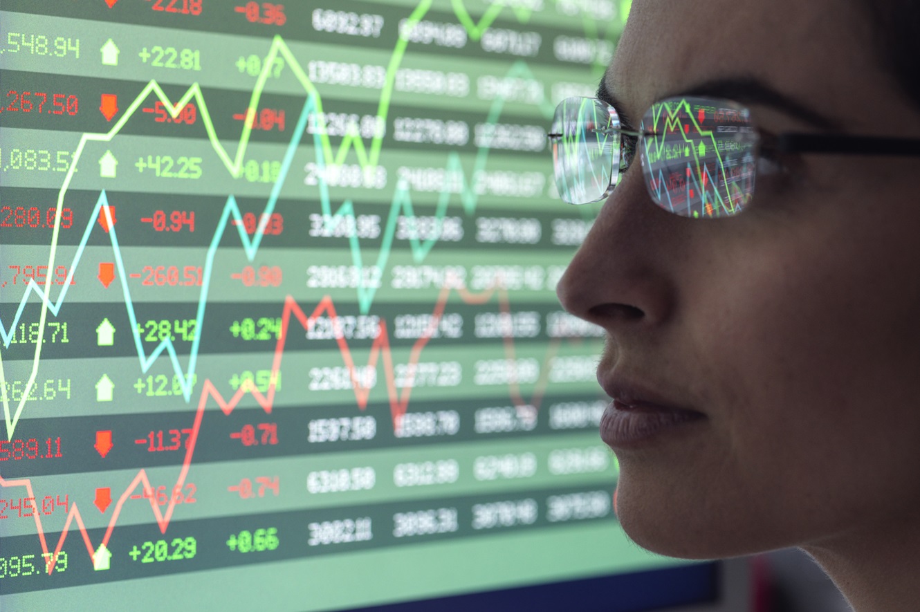 investor evaluating the stock market