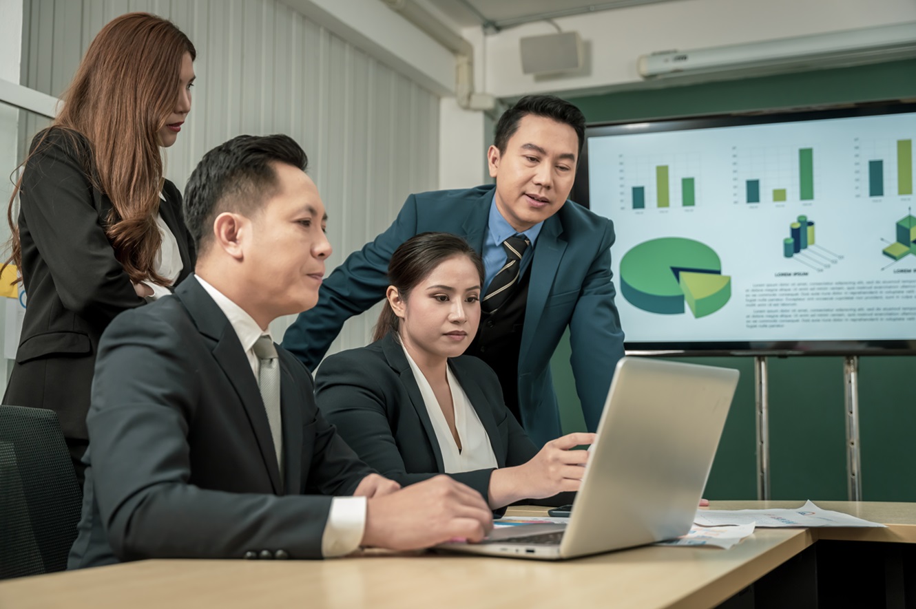 upper management evaluating their investment opportunities